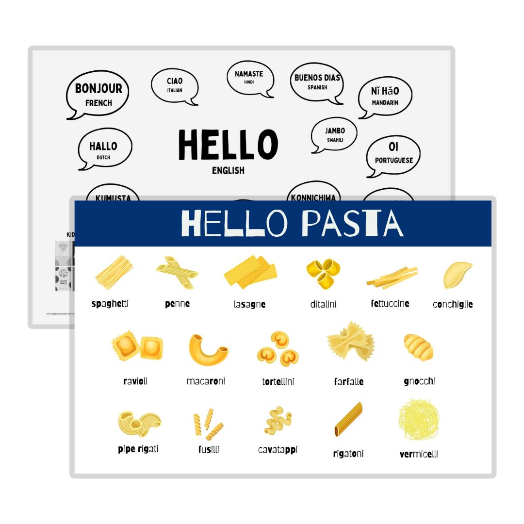 Pasta Placemat
