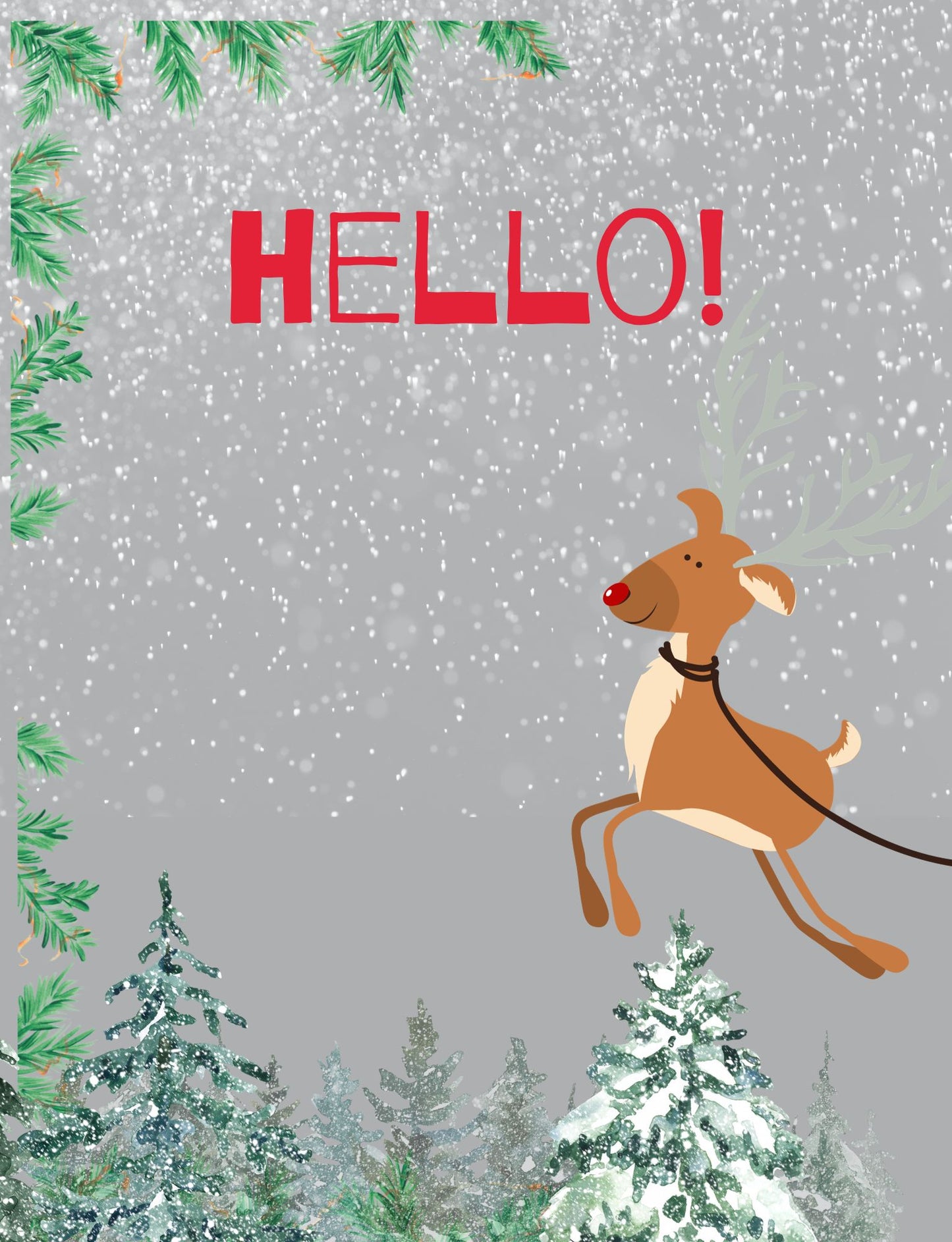 Hello Christmas Tree