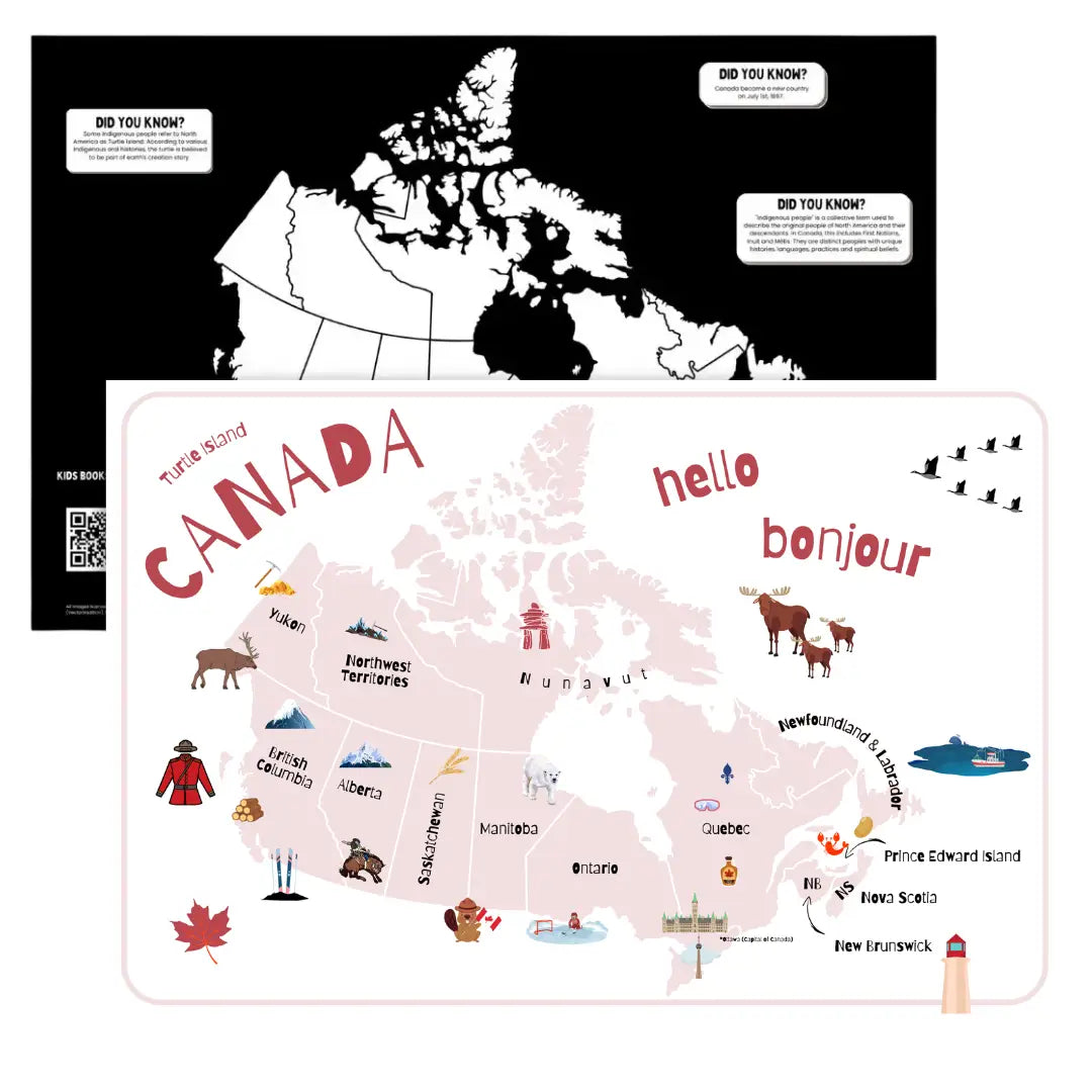 Map of Canada Placemat