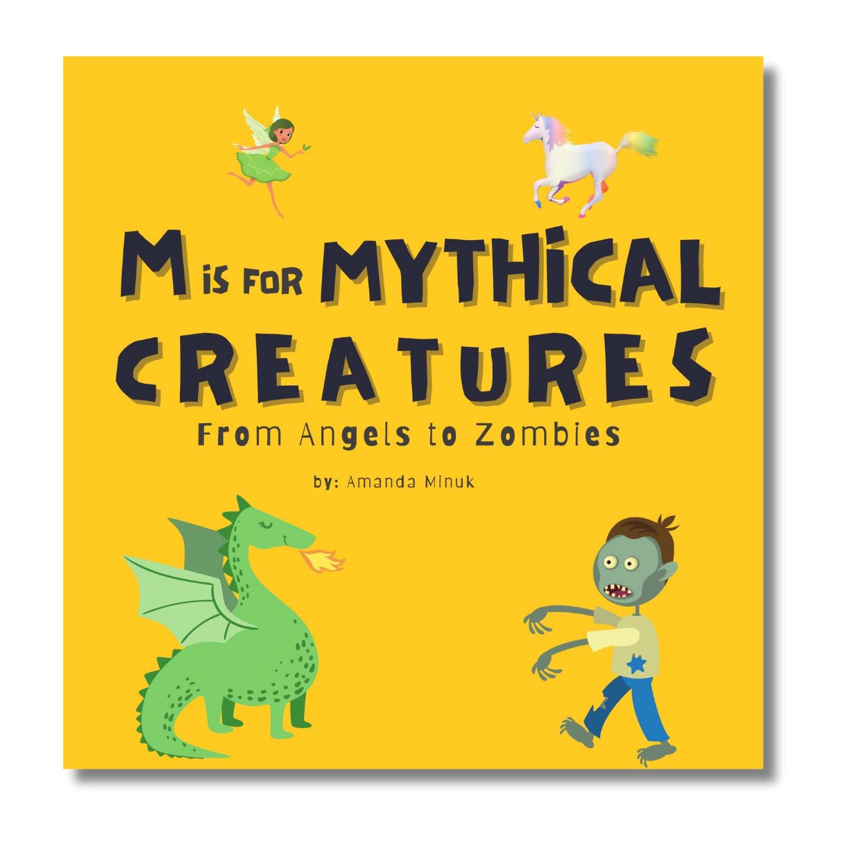 book about mythical monsters ABC of Mythical Creatures – Doodle Paw Press