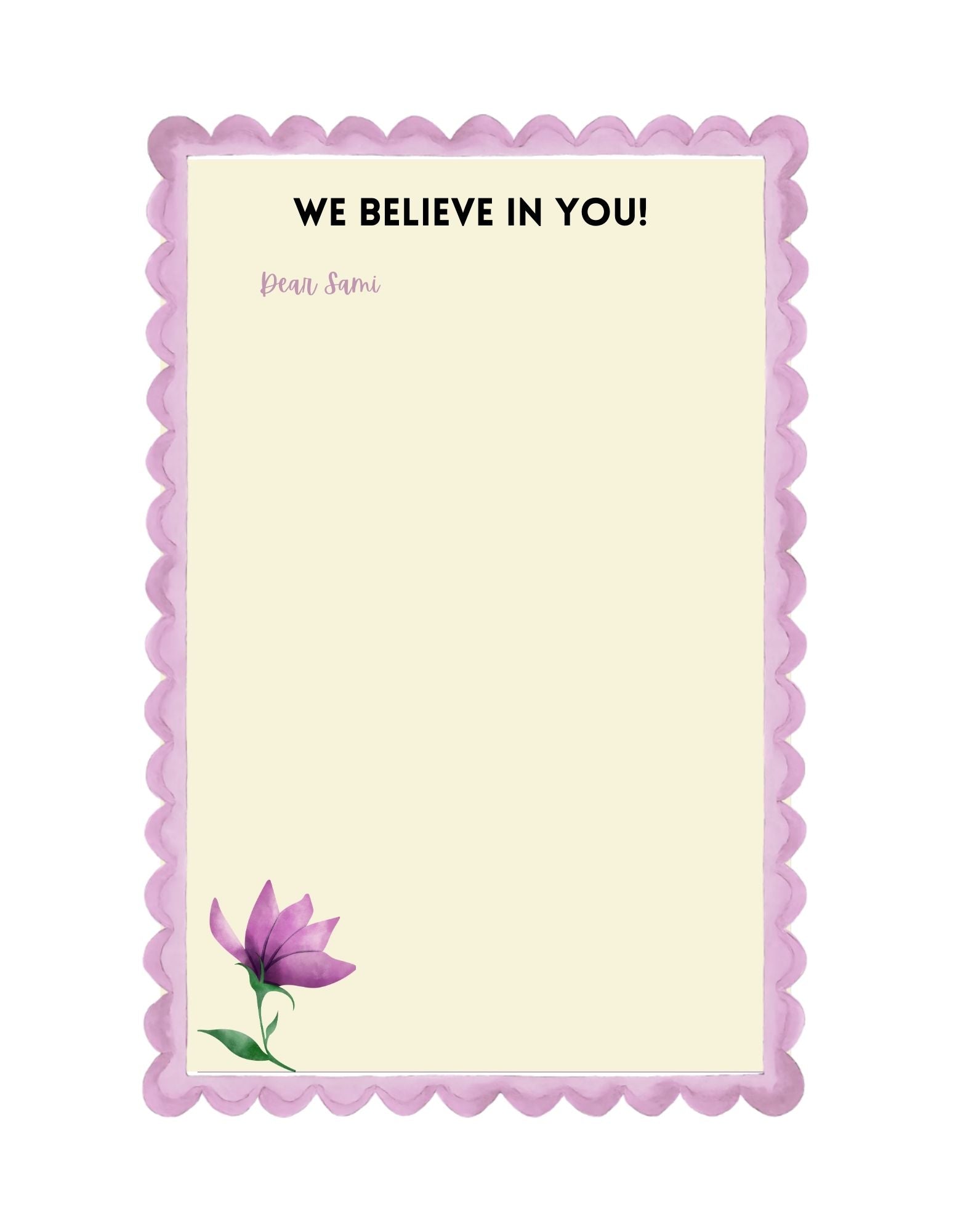 Personalized Brave Girl – Doodle Paw Press