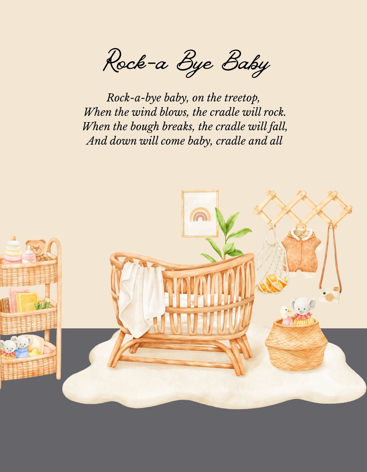 Personalized Lullabies & Nursery Rhymes Book