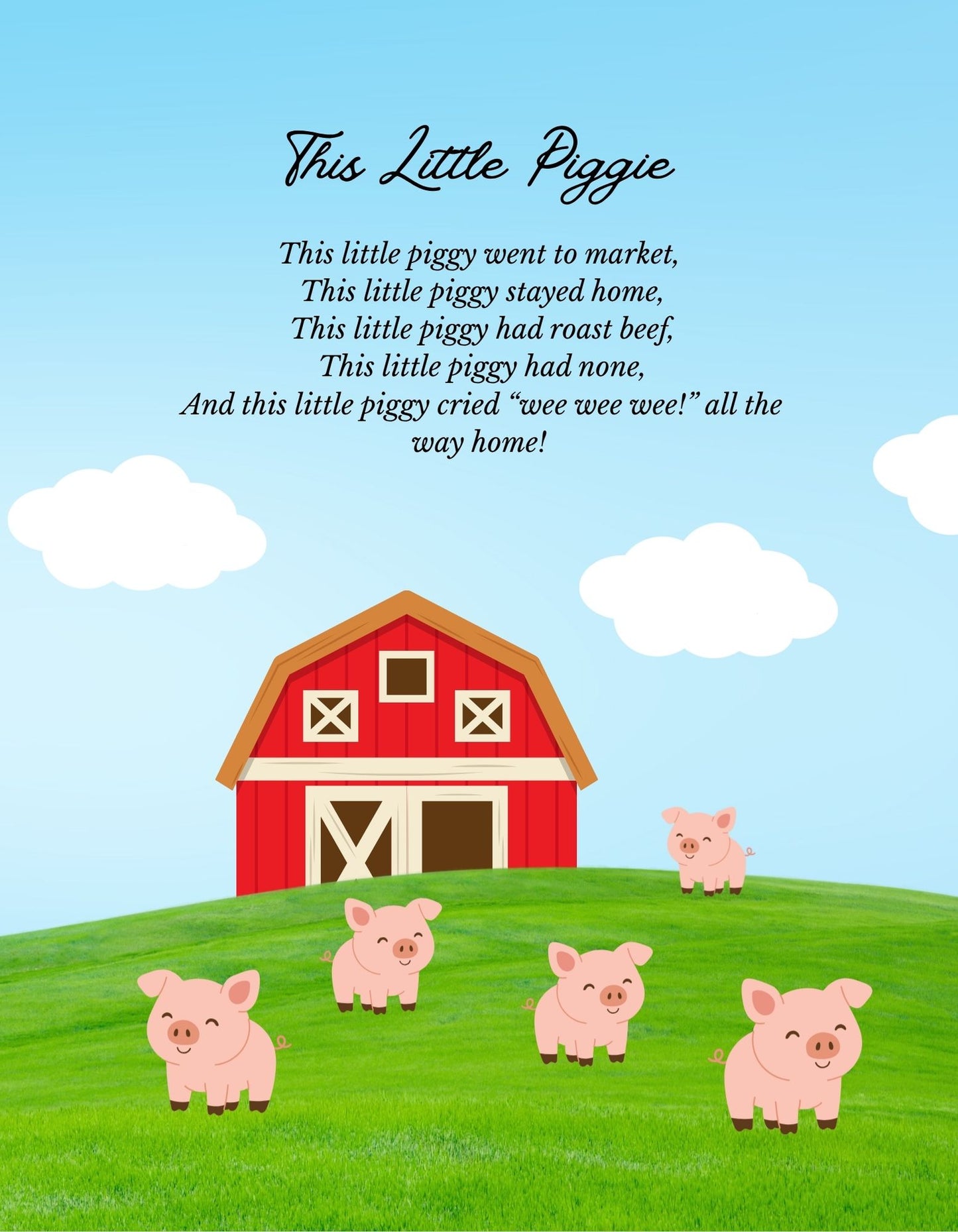 Personalized Lullabies & Nursery Rhymes Book
