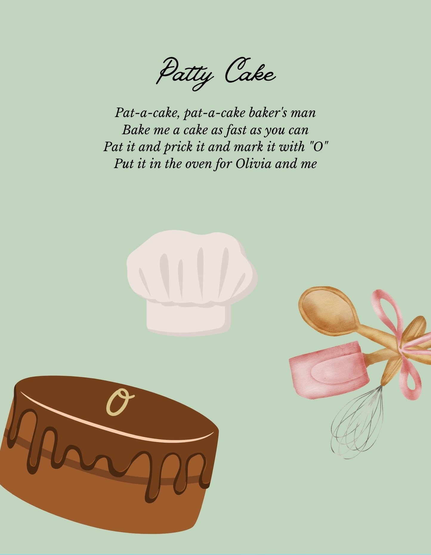 Personalized Lullabies & Nursery Rhymes Book