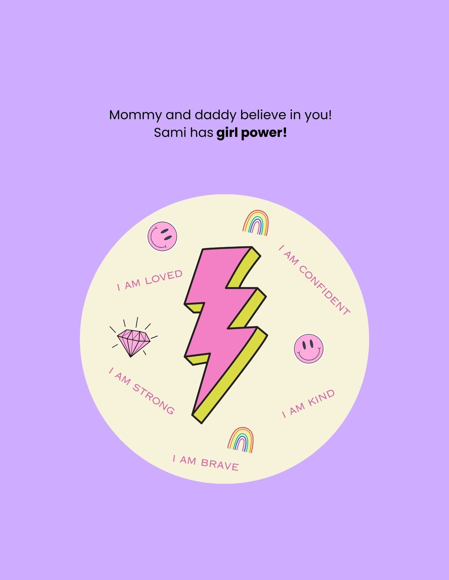 Personalized Brave Girl