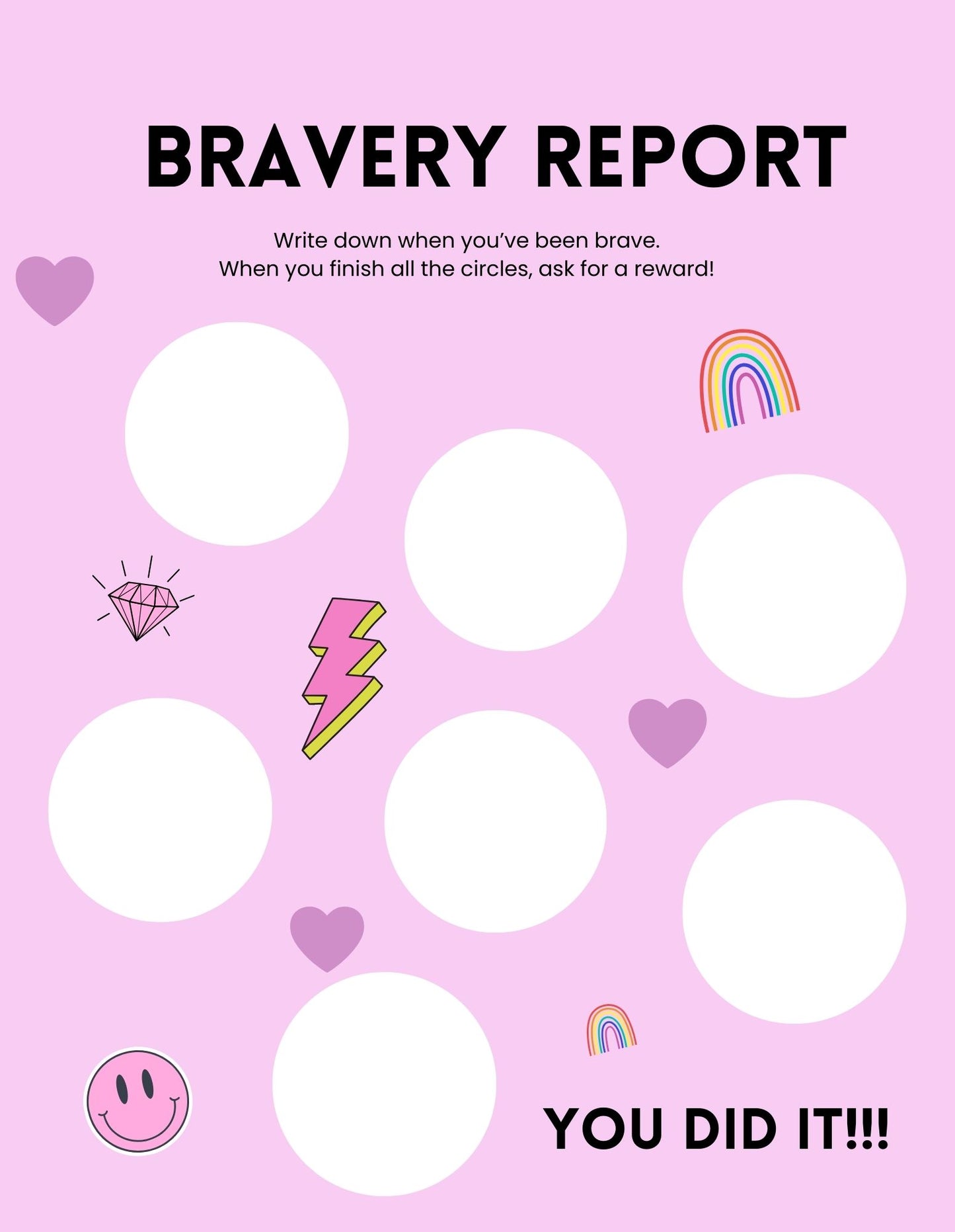 Personalized Brave Girl