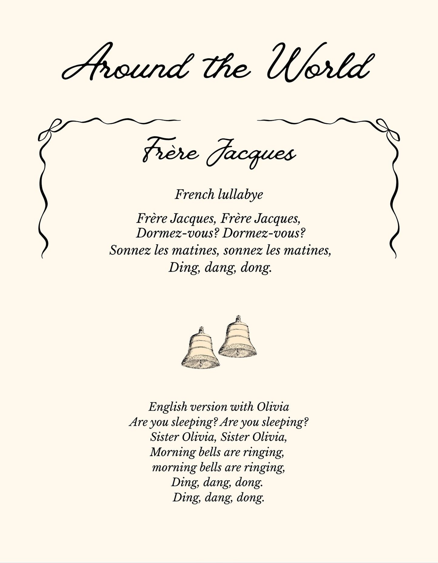 Personalized Lullabies & Nursery Rhymes Book