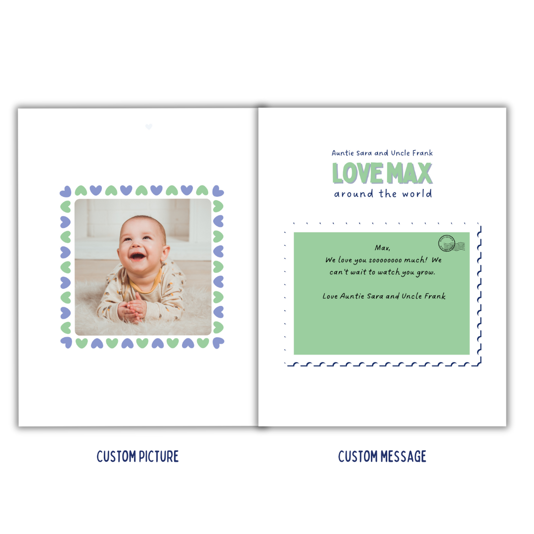 The Love You Book-  New Baby, Birthday, Valentines Gift