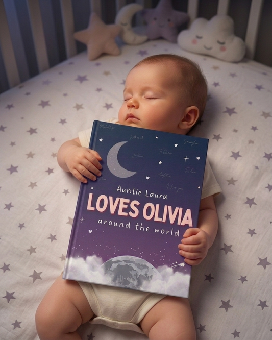 Personalized I Love You Book